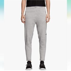 ADIDAS Z.N.E. Prime knit Women's Chalk Pearl Warp Knit Pants XS EUC